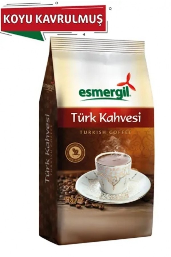 Koyu Kavrulmuş Türk Kahvesi 1 Kg