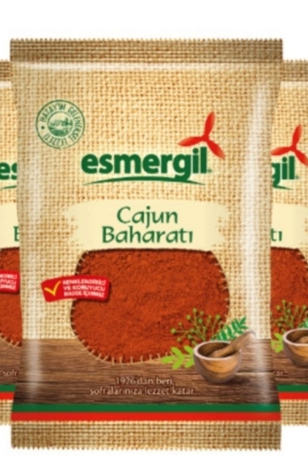 Cajun Baharatı 3'lü Paket 3 x 30 g