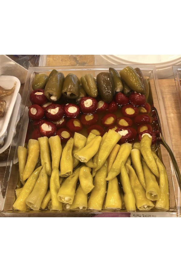 Peynir dolgulu biber